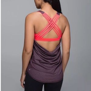 Lululemon wild tank w built in bra